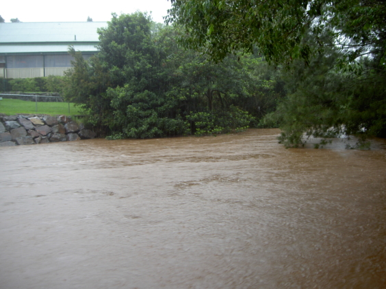 flooded creek